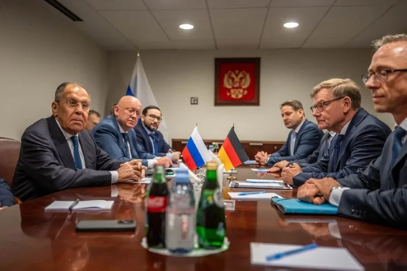 Обложка источника: Встреча министров иностранных дел России и Германии