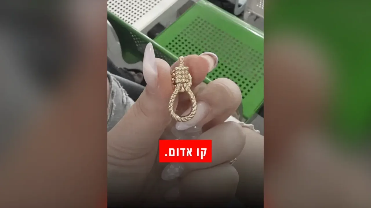 Обложка источника: Скандал в школе Герцлии: представитель партии «Оцма Йехудит» раздавал значки с петлей