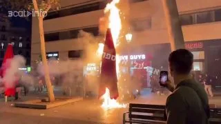 Обложка источника: После Франции, Италии и Бельгии к волне беспорядков присоединилась и Испания: