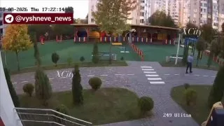 Обложка источника: Житель Киева чудом избежал удара российского БПЛА