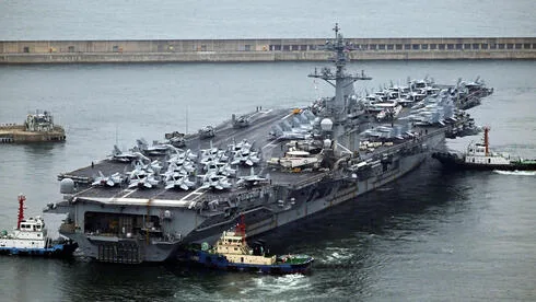Обложка источника: США направляют авианосец и морпехов на Ближний Восток
