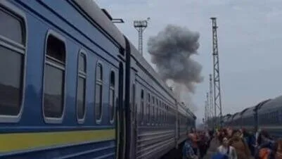 Обложка источника: Российские атаки вблизи границы Украины и Польши